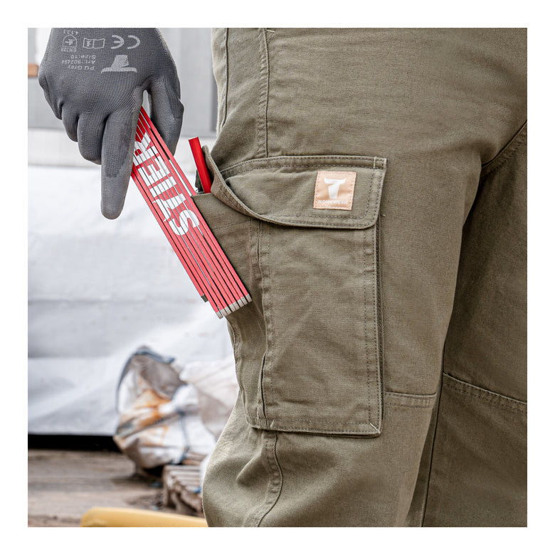 STIER Multipocket Cargo Pants essential bci cotton 34/32 Olive