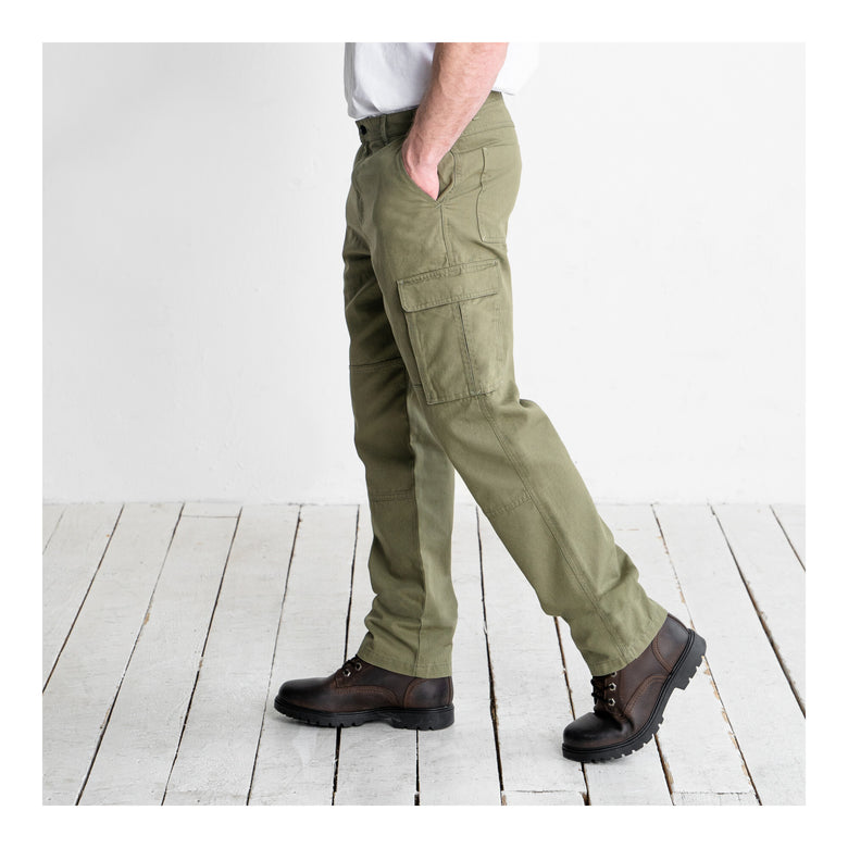 STIER Multipocket Cargo Pants essential bci cotton 36/34 Olive