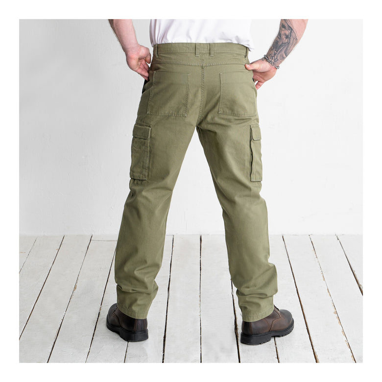 STIER Multipocket Cargo Pants essential bci cotton 38/34 Olive