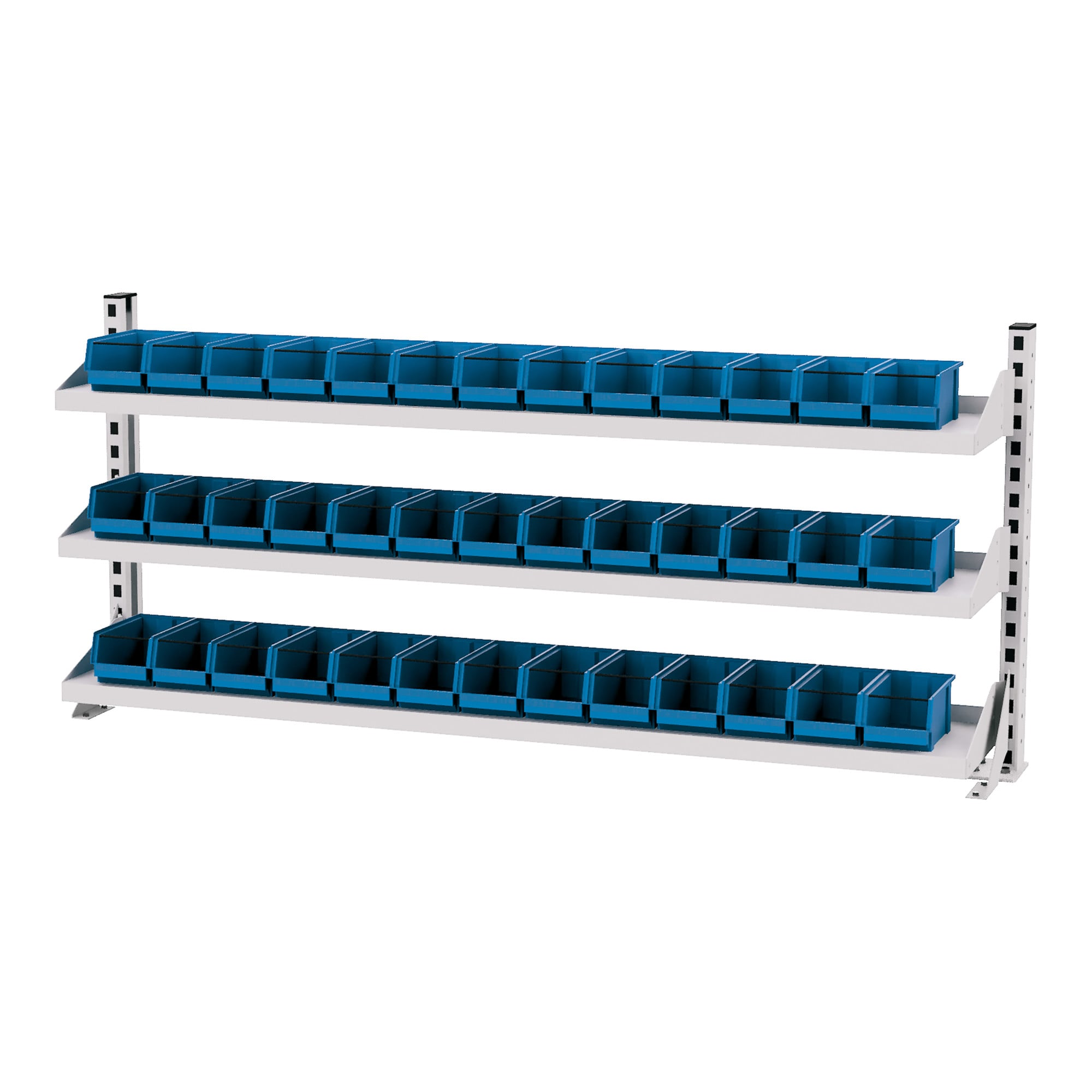 STIER multi-wall structure WxH 1500x650 mm 3 shelves