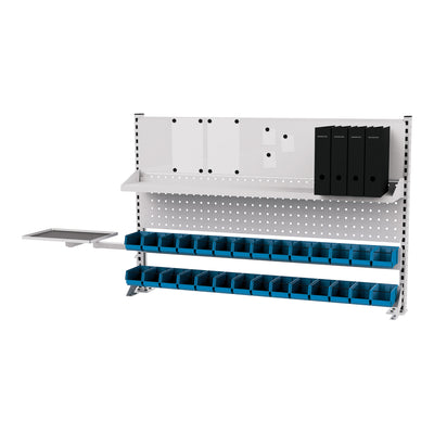 STIER multi-wall structure WxH 1500x950 mm 1 shelf