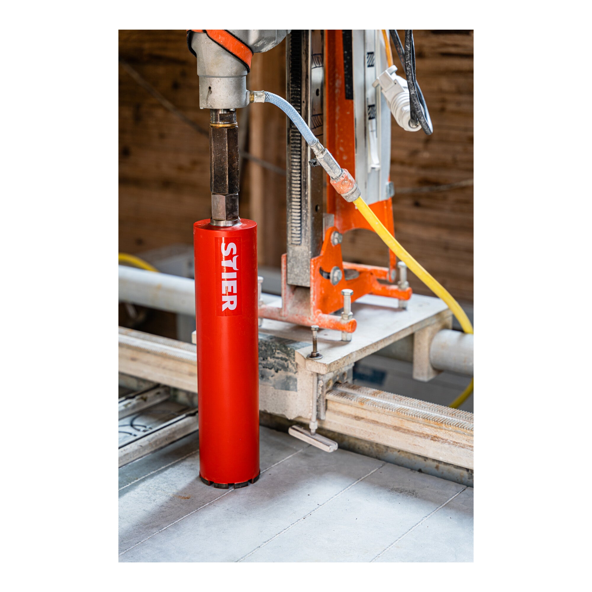 STIER wet diamond core bit Ø 52 to 200 mm core bit can drill reinforced concrete