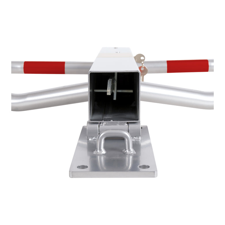 STIER parking bar foldable stable with cylinder lock 2 keys in