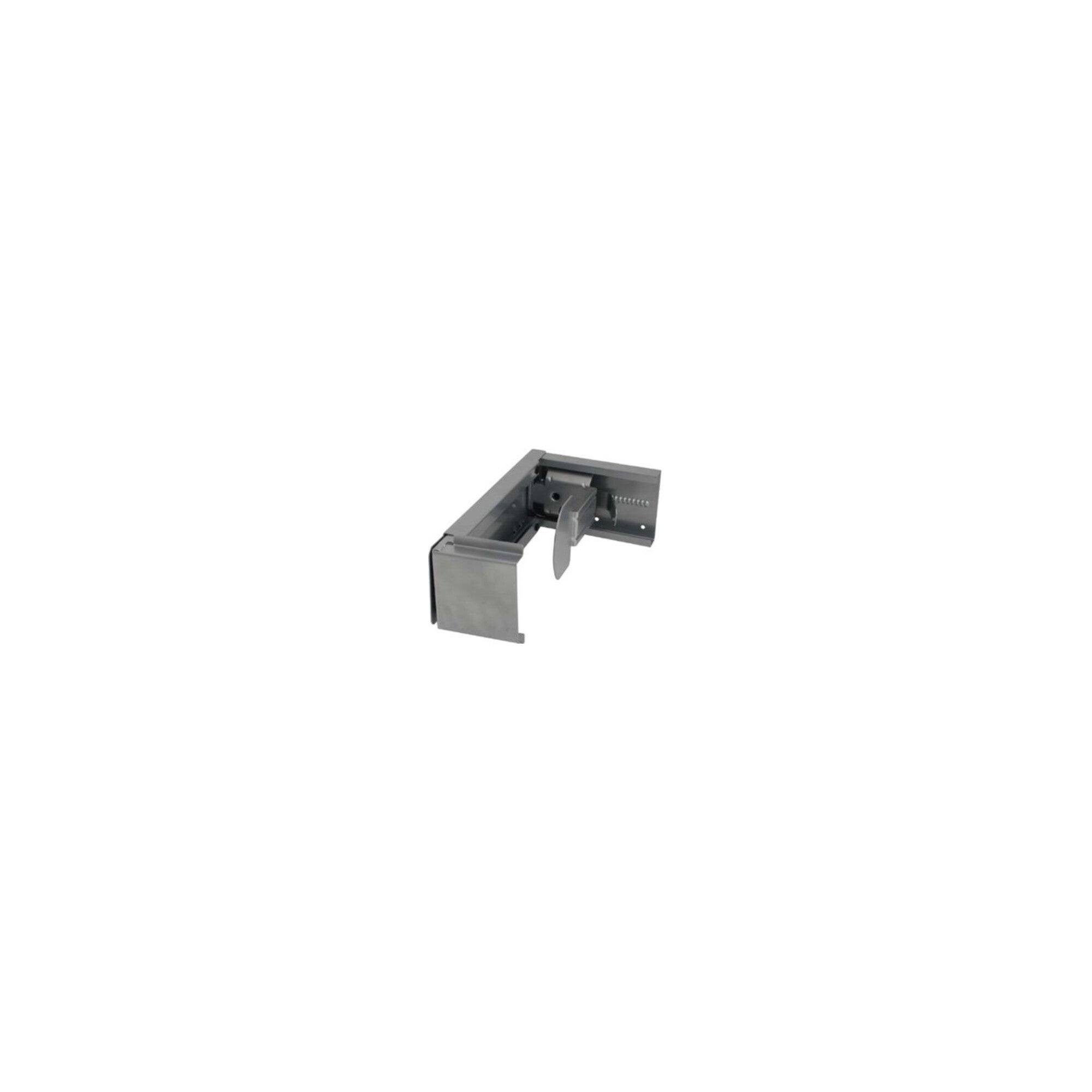 STIER PC-Halter Silber für alle Tische anpassbar Höhe 33-54 cm Breite 7-23 cm
