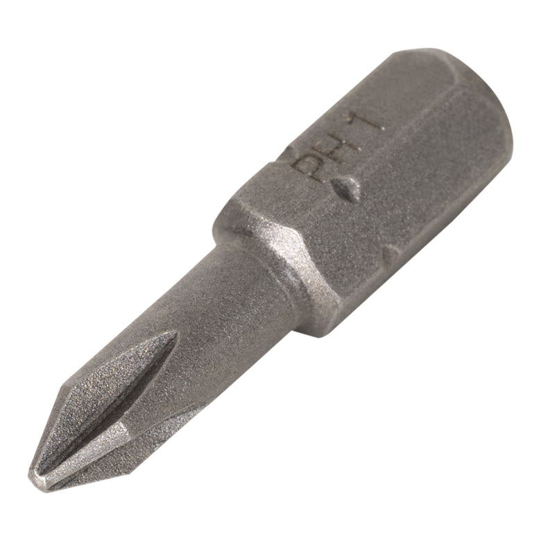 STIER Phillips-Bit PH 1 | PH 3 Form C 6,3 Länge 25 mm 10er Pack 10 Stk