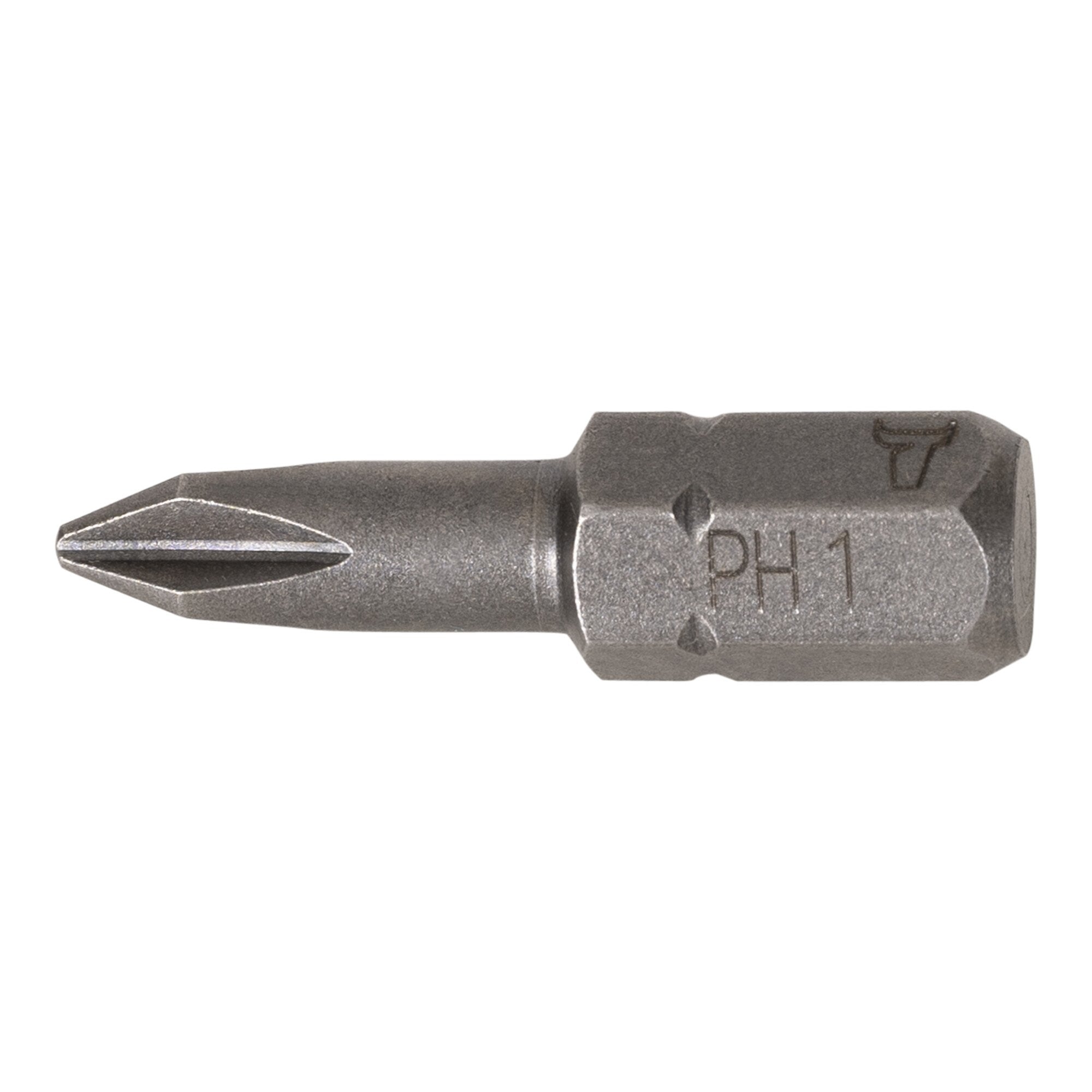 STIER Phillips-Bit PH 1 | PH 3 Form C 6,3 Länge 25 mm 10er Pack 10 Stk