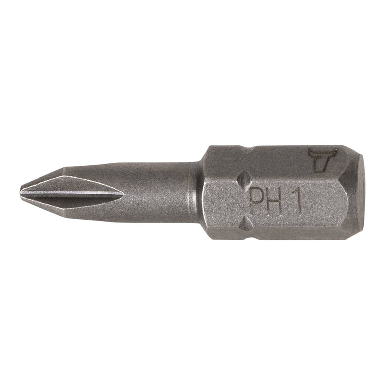 STIER Phillips-Bit PH 1 | PH 3 Form C 6,3 Länge 25 mm 10er Pack 10 Stk