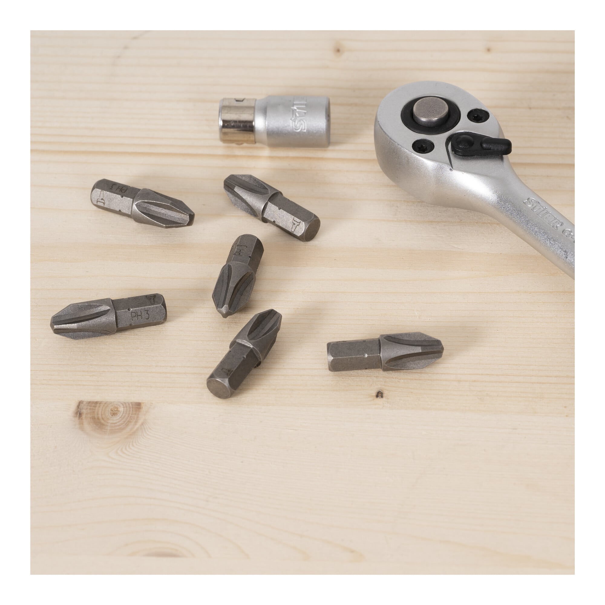 STIER Phillips bit PH 1 | PH 3 form C 6.3 length 25 mm pack of 10 pcs