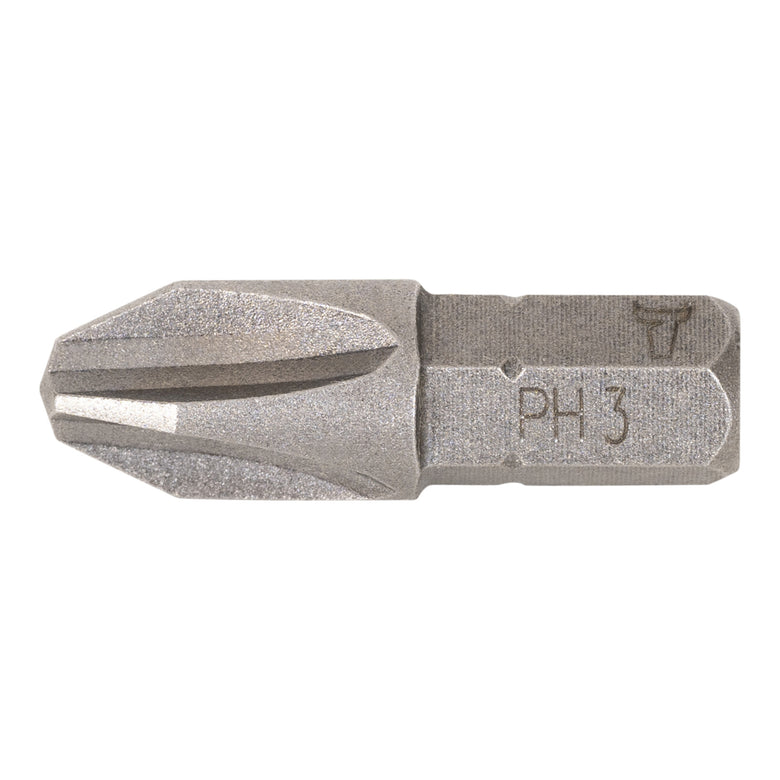 STIER Phillips-Bit PH 1 | PH 3 Form C 6,3 Länge 25 mm 10er Pack 10 Stk