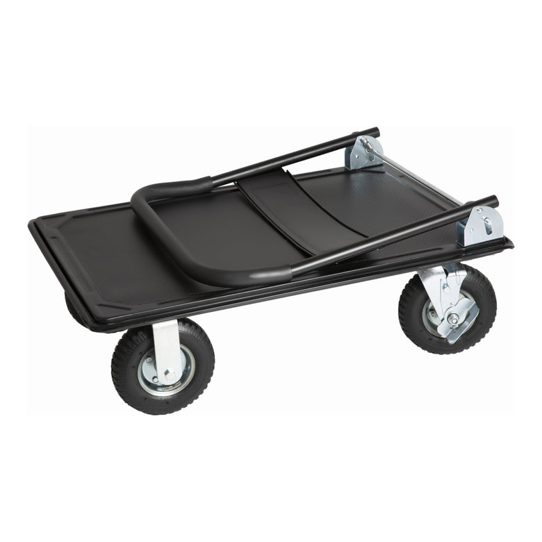 STIER Plattformwagen Tragkraft 300kg Luftbereifung Feststellbremse