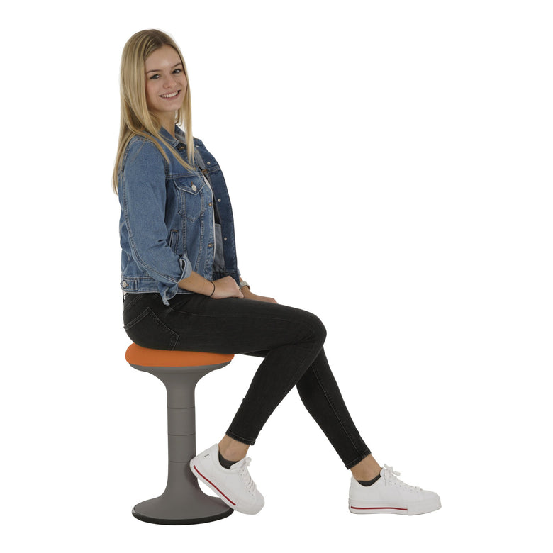 STIER Polsterhocker Schwingeffekt Hocker Pilzform ergonomisch div Varianten