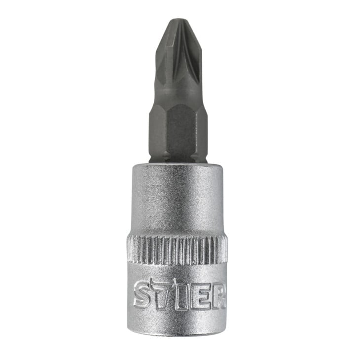 STIER Pozidriv-Bit-Steckschlüsseleinsatz 1/4" PZ 0 - 2 Stecknuss Steckschlüssel