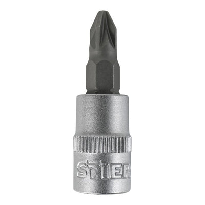 STIER Pozidriv-Bit-Steckschlüsseleinsatz 1/4" PZ 0 - 2 Stecknuss Steckschlüssel
