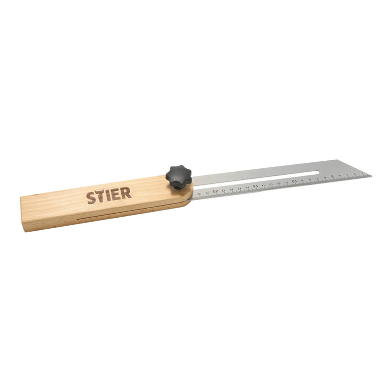 STIER precision bevel length 250 mm bevel angle protractor
