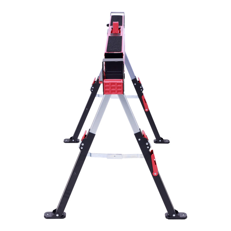 STIER Premium folding workbench sawhorse height adjustable 590 kg (Single)
