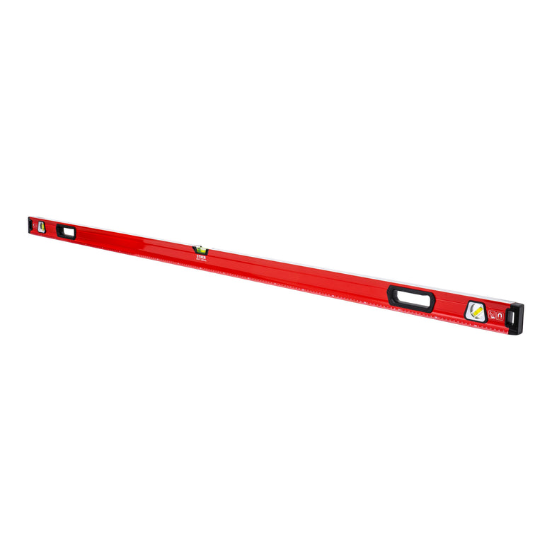 STIER Premium Wasserwaage mit Magnet und drei Libellen 40 bis 200 cm