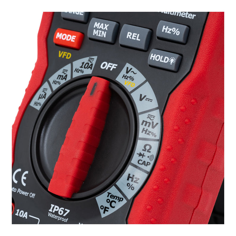 STIER Profi Digital Multimeter 0,01mV - 1000V AC/DC wasserdicht CAT III 1000V
