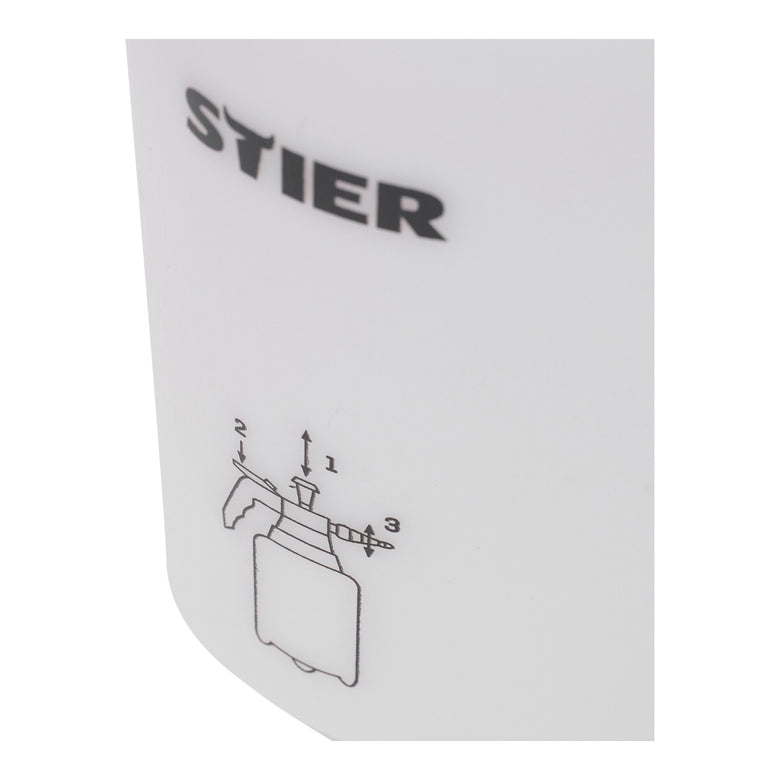 STIER Pumpsprühflasche für Reiniger oder Wasser 1 L unbeschriftet leer