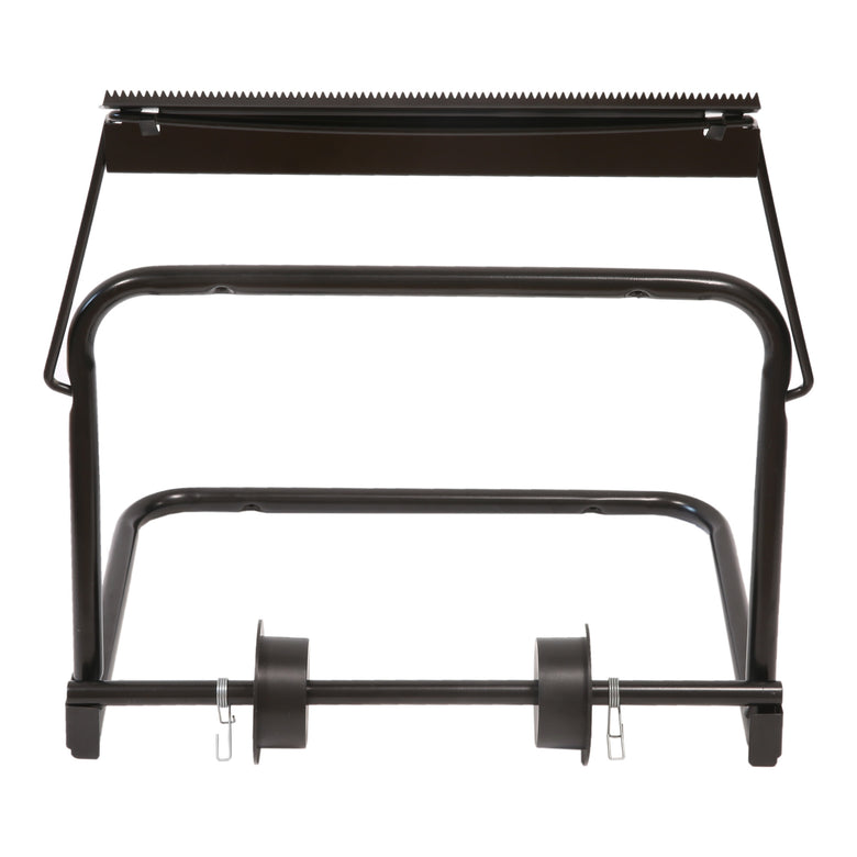 STIER cleaning paper roll wall holder LxH 440x300mm with robust tear-off rail