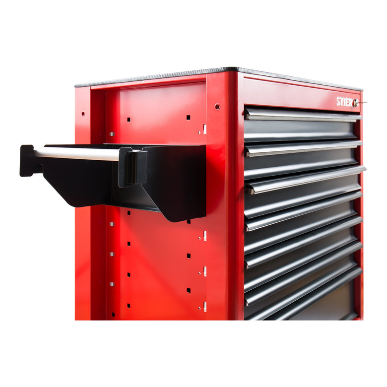 STIER Putztuchhalter für Werkstattwagen Anthrazit max. Breite 29 cm einfach