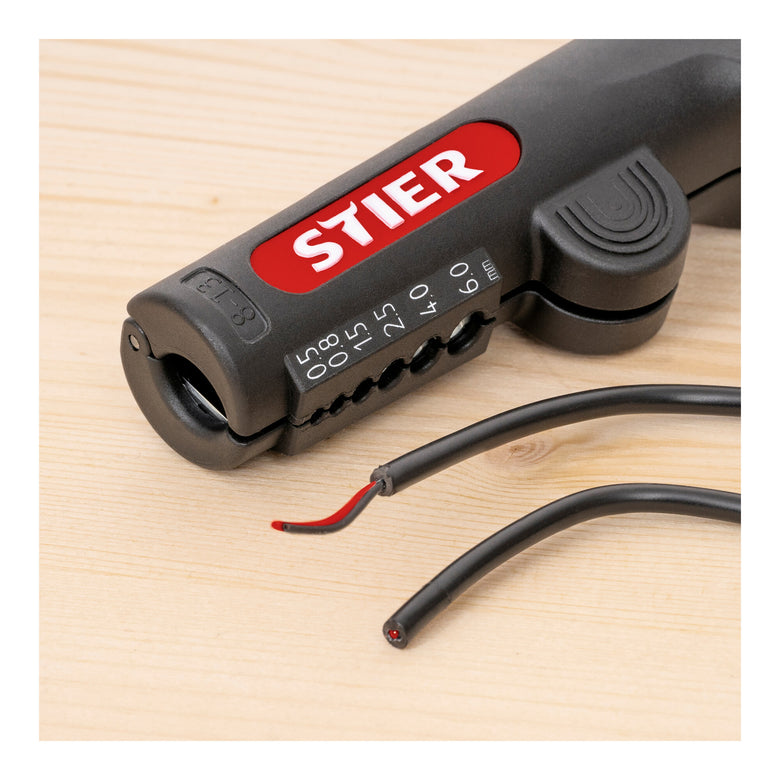 STIER Quadro stripper diameter 8-13 mm + 0.5-6 mm²
