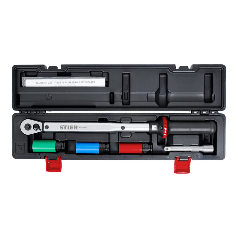 STIER Rad-Montage-Set 1/2 Zoll 40 - 200 Nm 5-teilig
