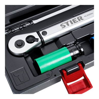 STIER wheel assembly set 1/2 inch 40 - 200 Nm 5-piece