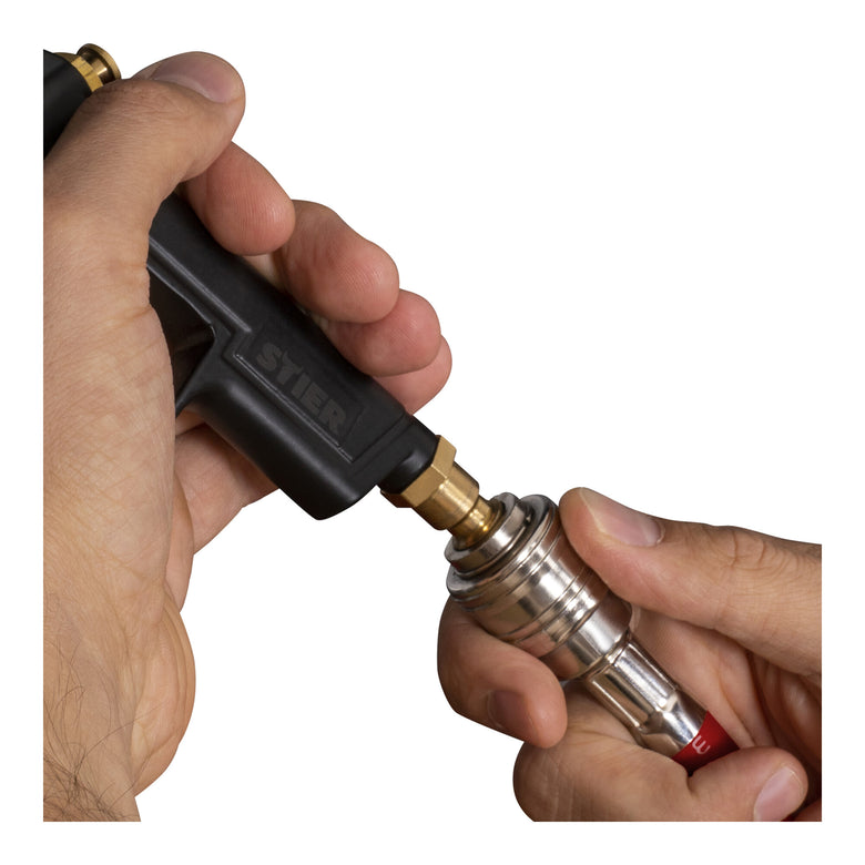 STIER Reifenfüll-Messgerät SRF Messbereich 0 bis 15 bar Druckluft-Reifenprüfer