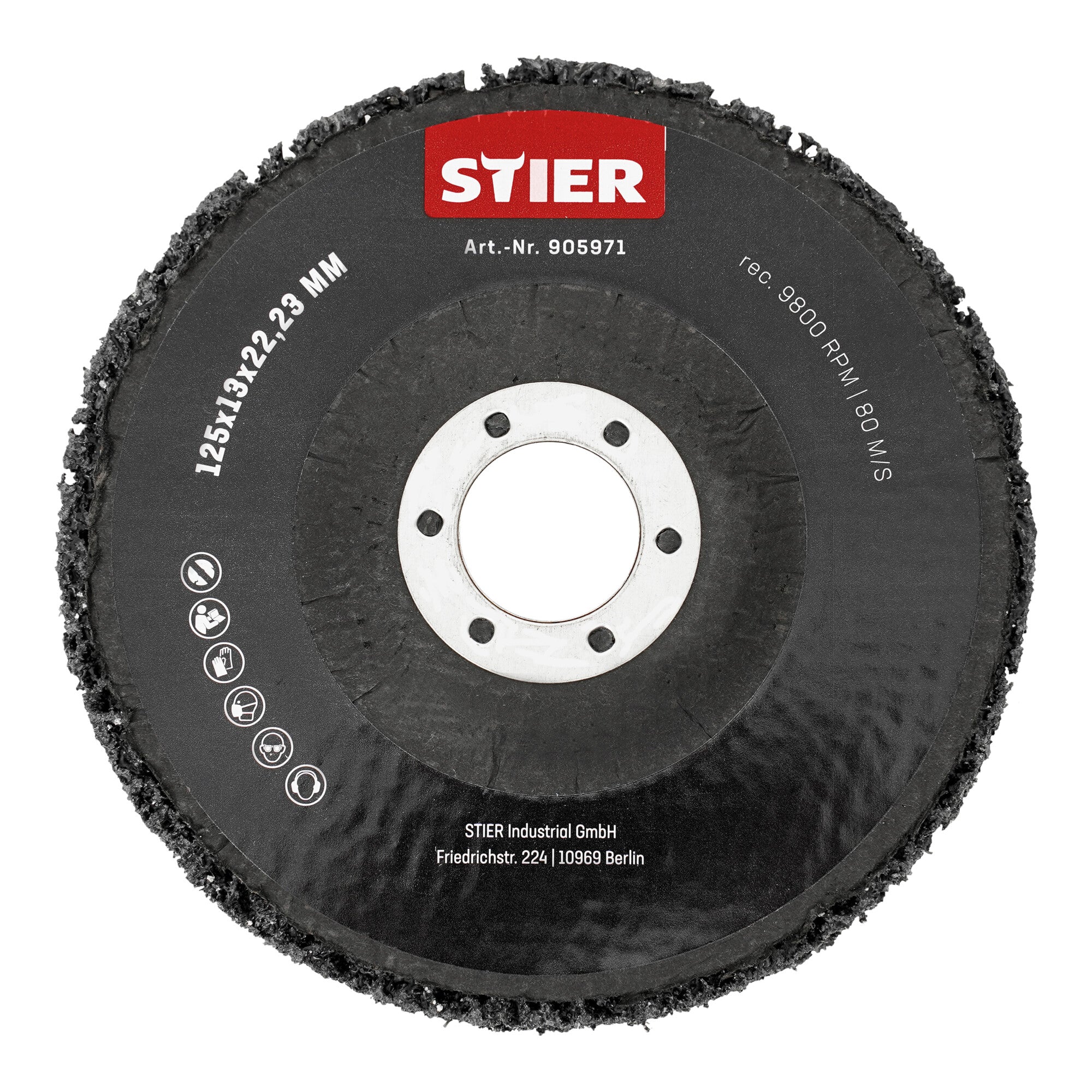 STIER cleaning fleece 125 x 13 x 22.23 mm 10 pieces