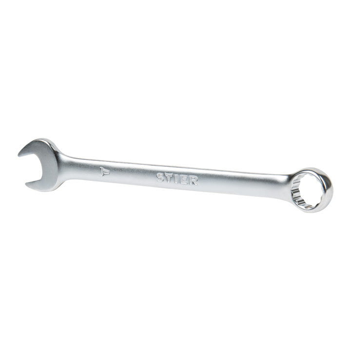 STIER combination wrench flat design open-end wrench ring wrench 6 to 24mm