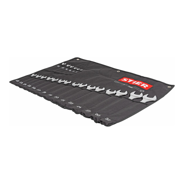 STIER combination wrench set SW 6 - 32 mm 21-piece made of high-quality