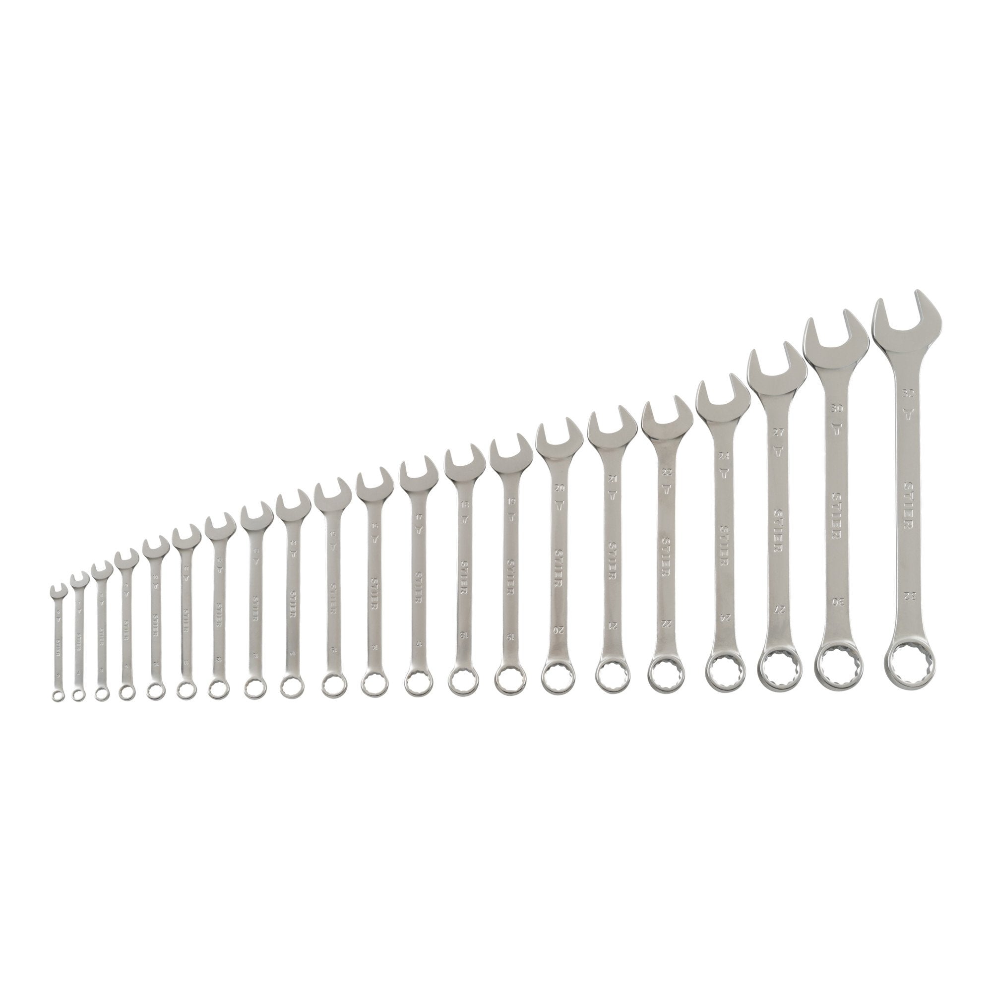STIER combination wrench set SW 6 - 32 mm 21-piece made of high-quality