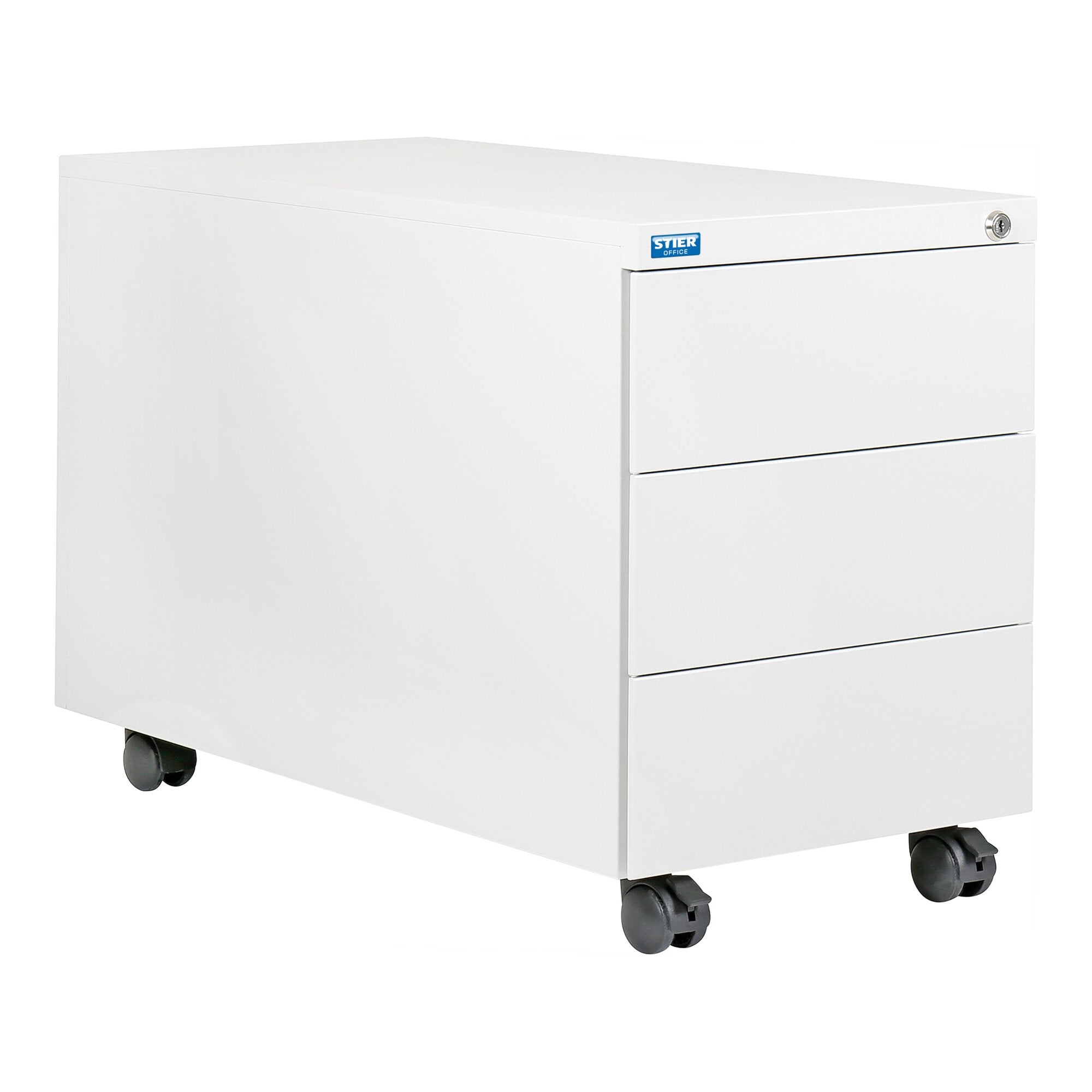STIER mobile container 3 drawers Dimensions 550x390x790mm Color Light gray (RAL