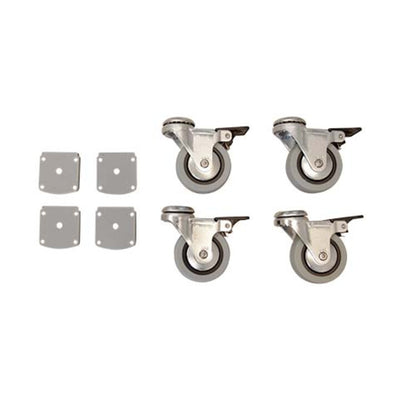 STIER Rollenset für elektrisch höhenverstellbaren Schreibtisch 501-33