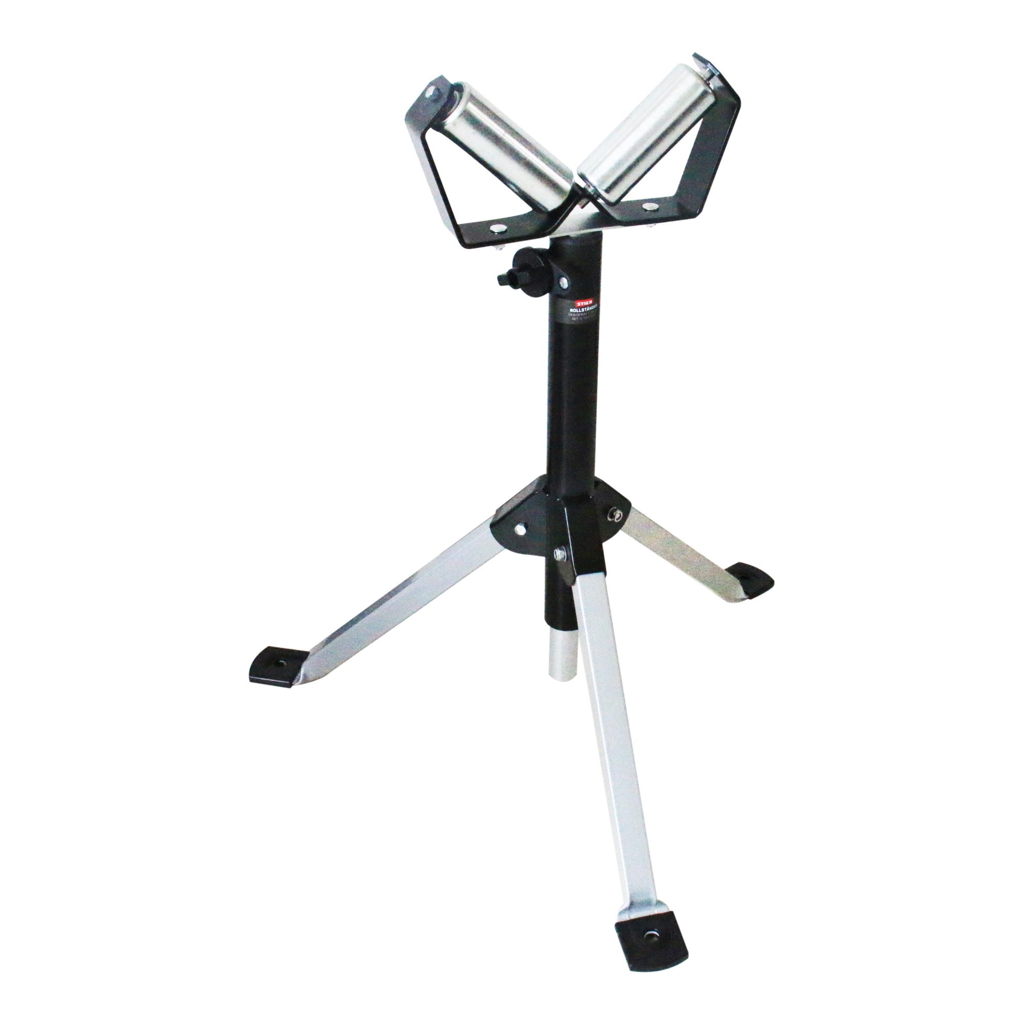 STIER rolling stand load capacity 80 kg with V-beam height adjustable 71 - 110 cm