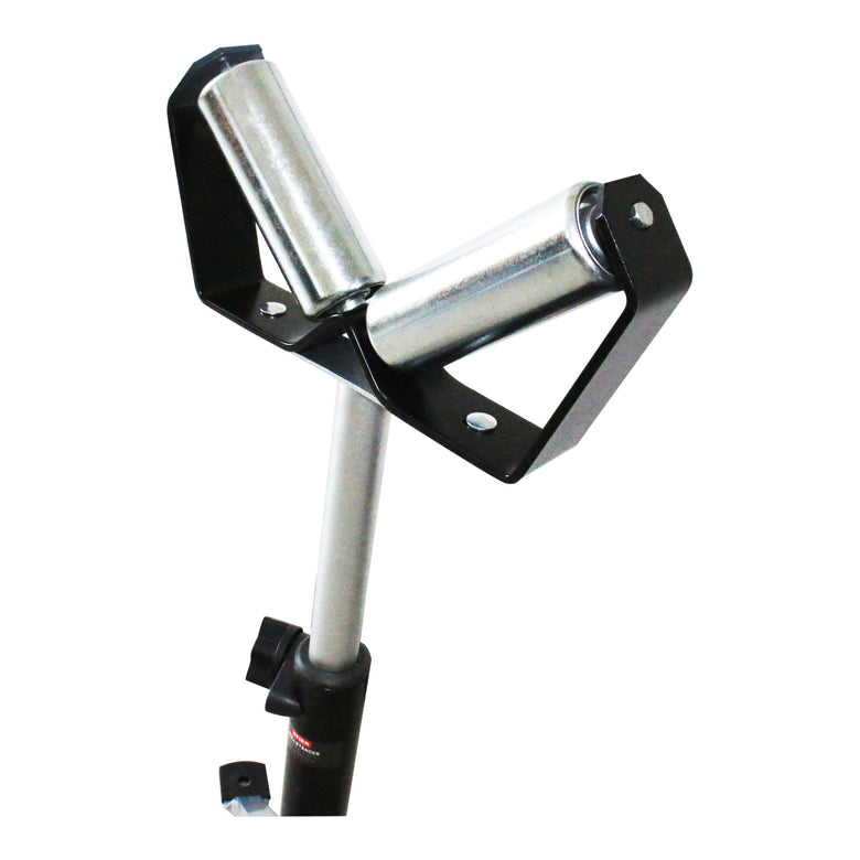 STIER Rollständer Tragkraft 80kg mit V-Träger Höhenverstellbar 71 - 110 cm