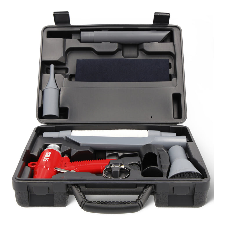 STIER suction and blow gun set switchable