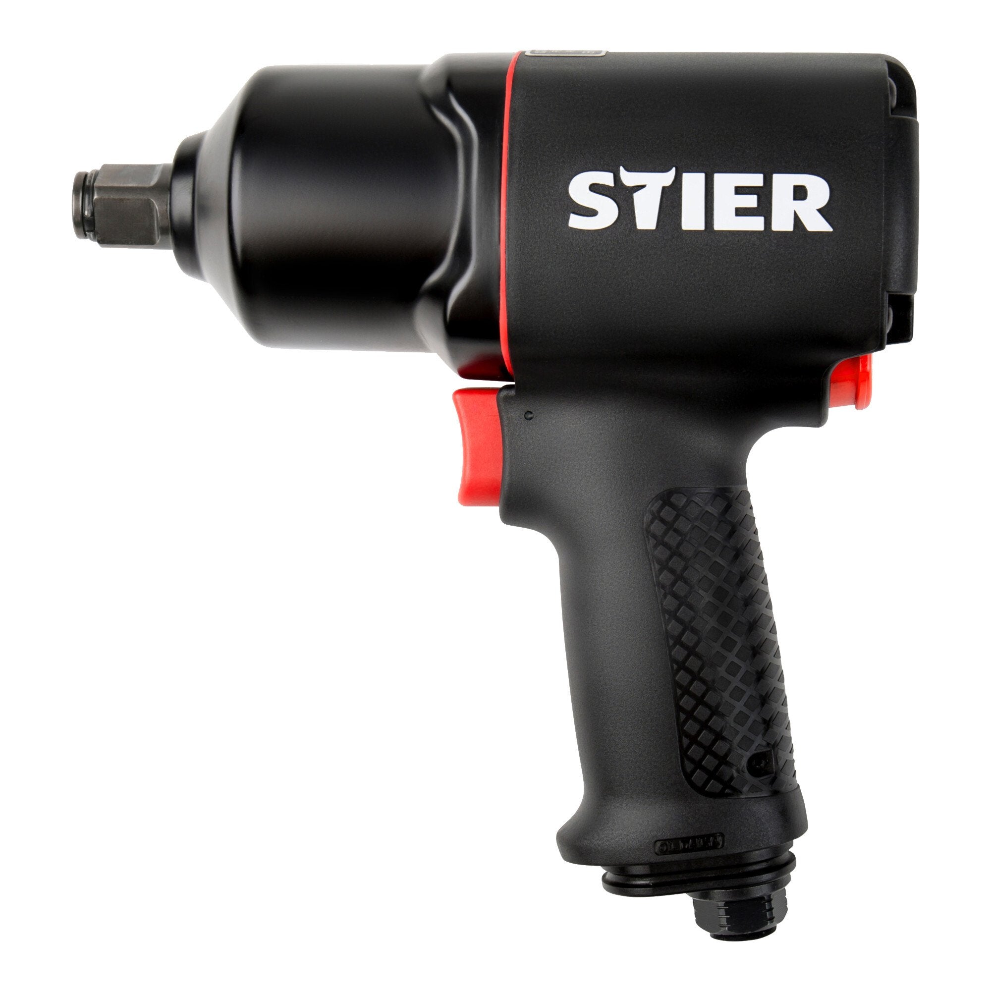 STIER Druckluft Schlagschrauber 23-TR 3/4 Zoll Doppelhammer-Schlagwerk 1.756 Nm