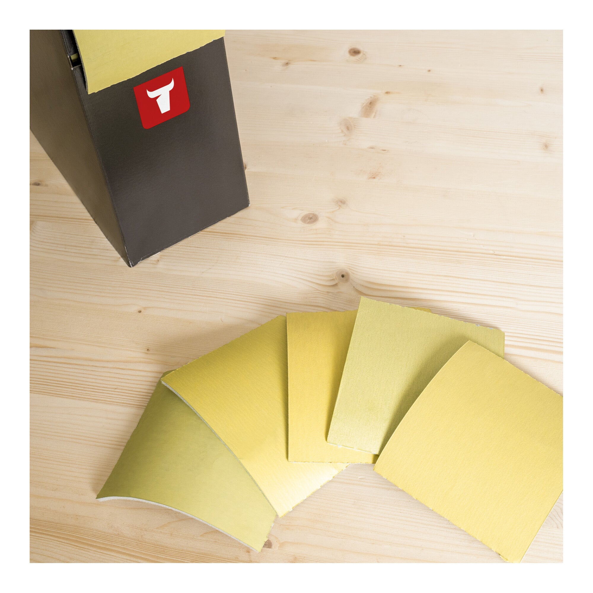 STIER sandpaper on foam backing P180 115x92mm Roll length: 25m Profile
