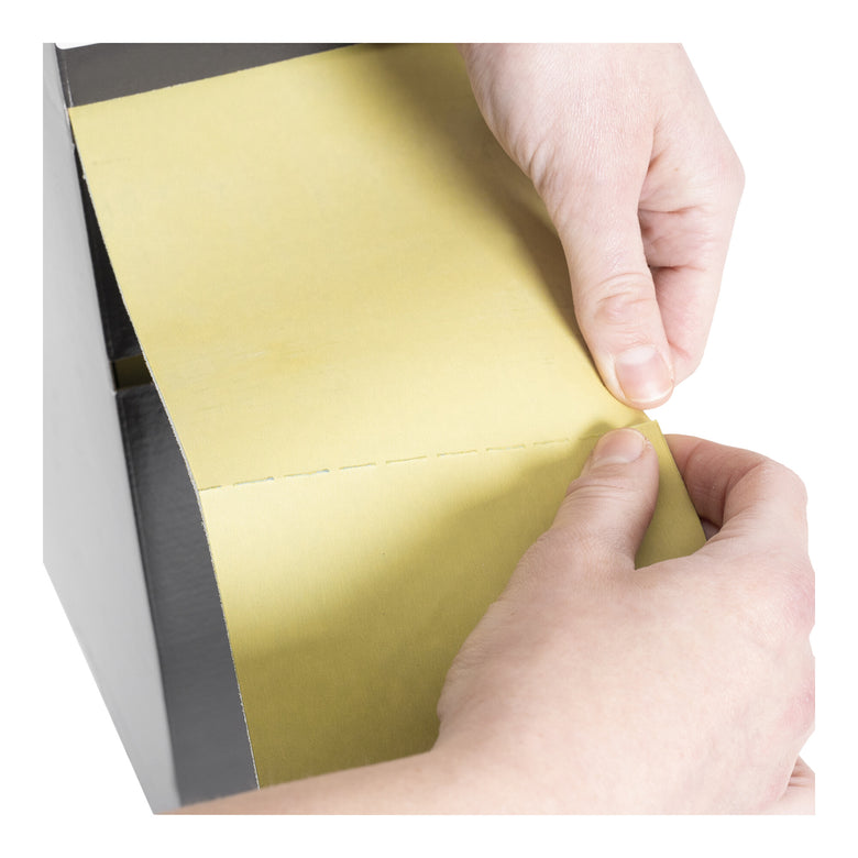 STIER Schleifpapier auf Schaumunterlage P320 115x92mm Rollenlänge: 25m Profile