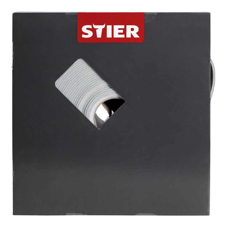 STIER Schleifpapier auf Schaumunterlage P400 115x92mm Rollenlänge: 25m Profile