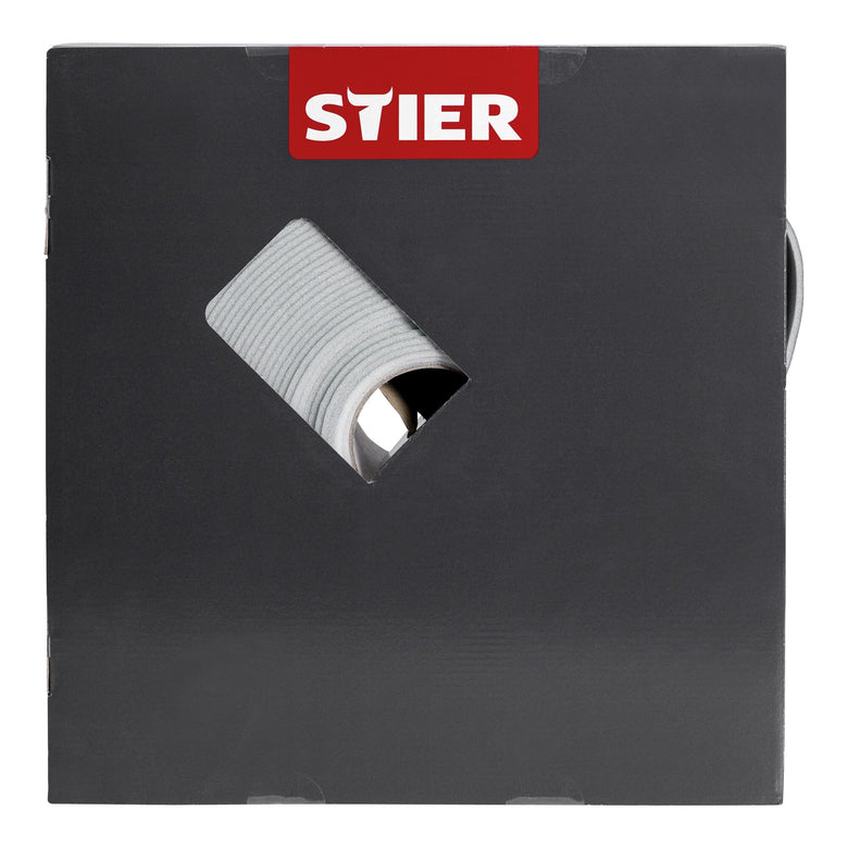 STIER Schleifpapier auf Schaumunterlage P800 115x92mm Rollenlänge: 25m Profile