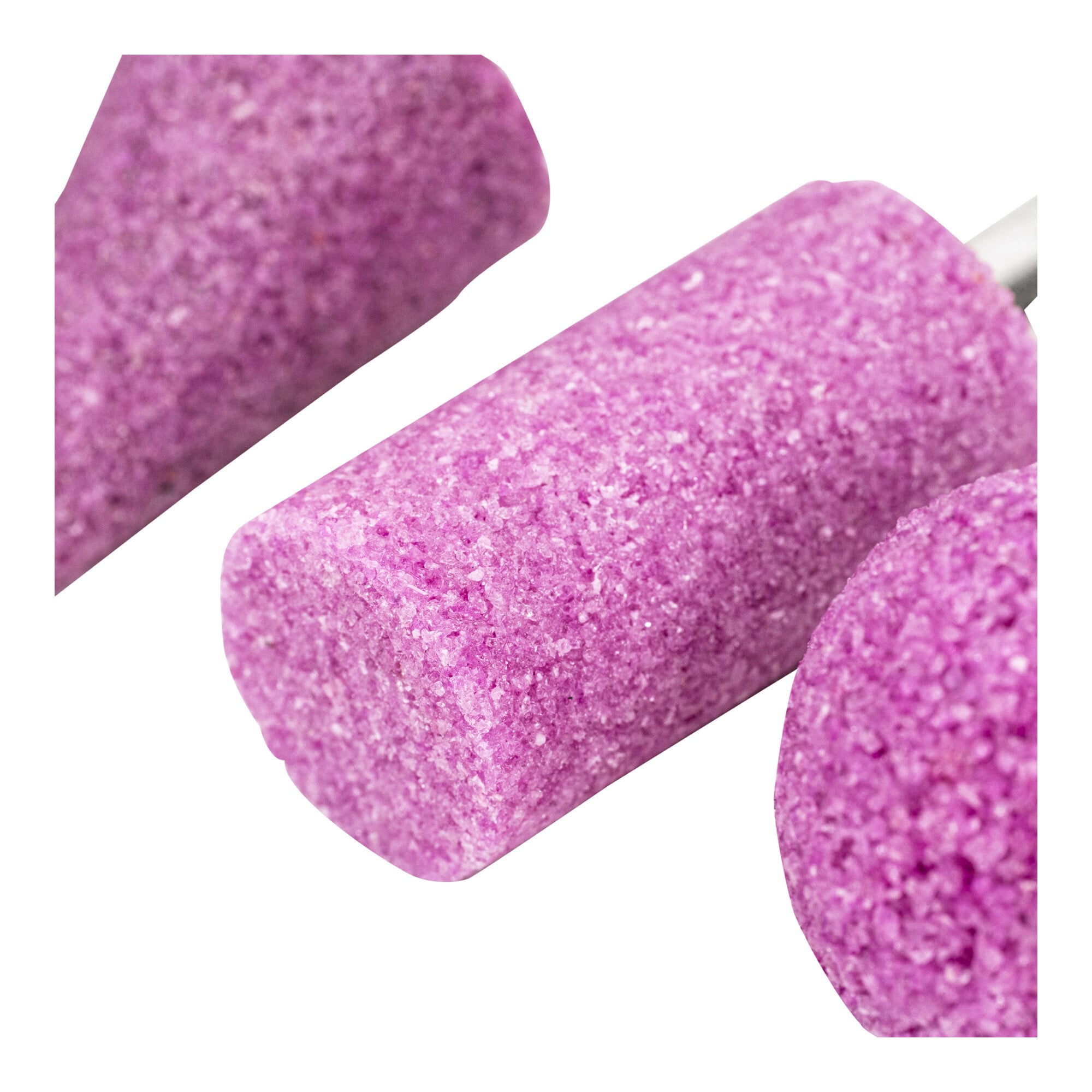 STIER Schleifstifte-Satz 5-teilig Edelkorund 6 mm für Metalle Stahl und