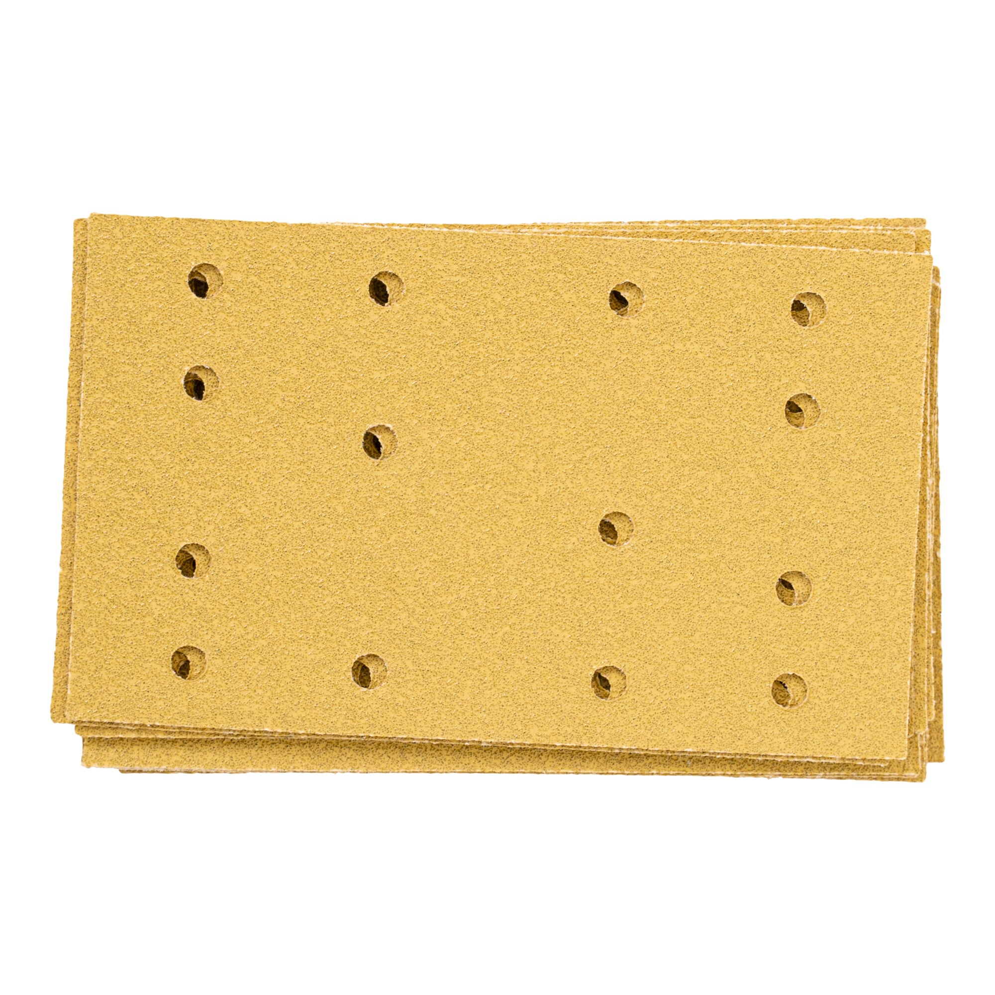STIER Schleifstreifen Universal 80 x 133 | P120 | 50 Stk. | 14-Loch | Korund | Latexhaltiges stabiles D-Papier