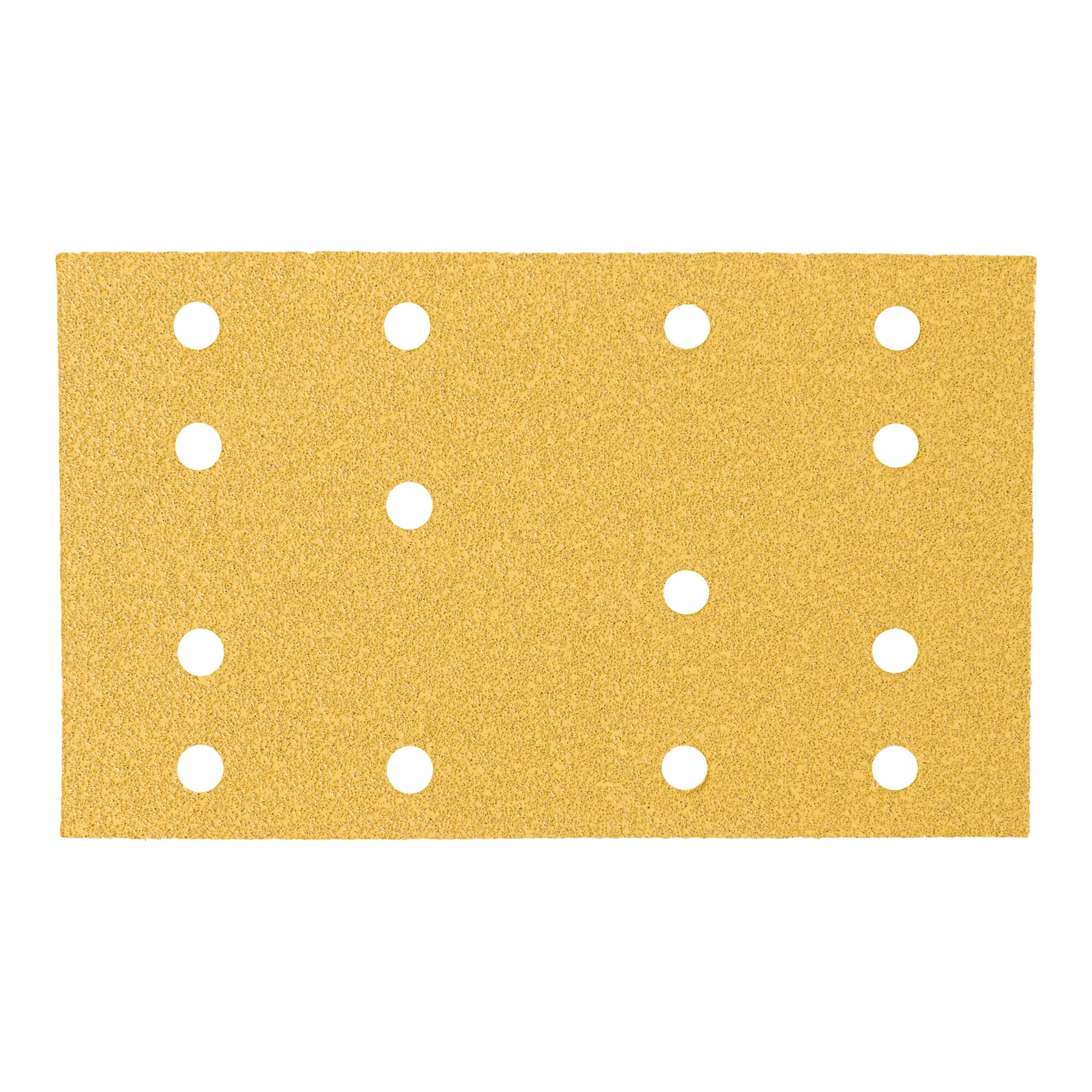 STIER Schleifstreifen Universal 80 x 133 | P120 | 50 Stk. | 14-Loch | Korund | Latexhaltiges stabiles D-Papier