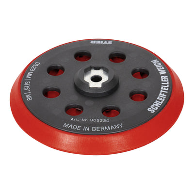 STIER Schleifteller Stützteller weich D123mm 5/16“ M8 für Exzenterschleifer