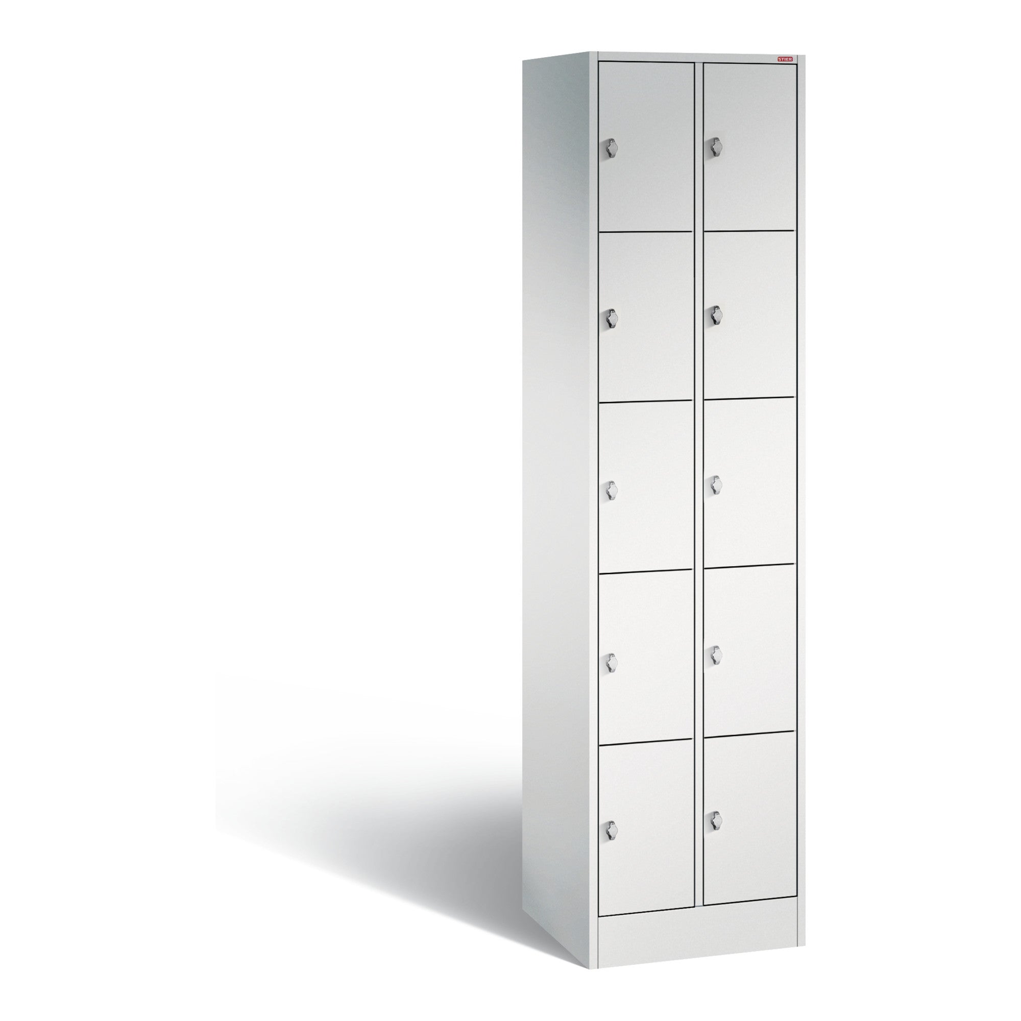 STIER Schließfachschrank mit 5 Fächern 1950x240x480mm