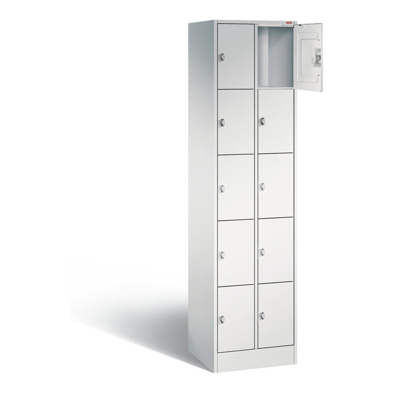 STIER Schließfachschrank mit 5 Fächern 1950x240x480mm