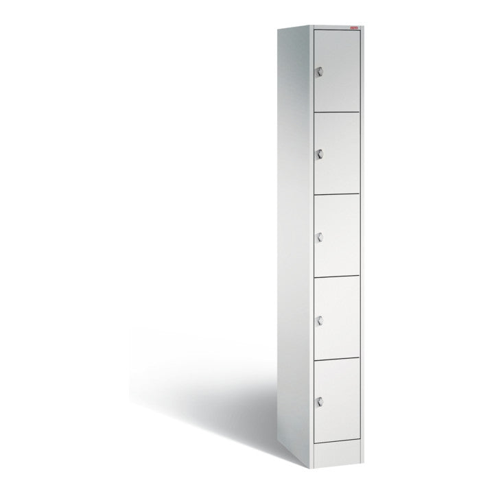 STIER Schließfachschrank mit 5 Fächern 1950x240x480mm