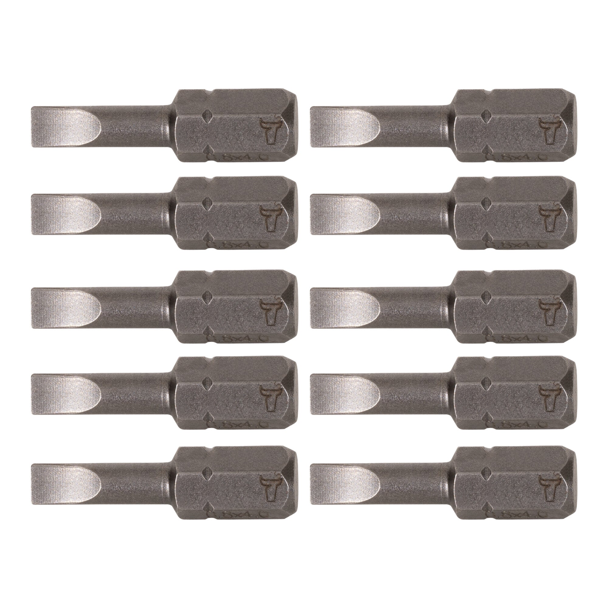 STIER slotted bit form C 6.3 length 25mm 10-pack 10 pieces various sizes bit set